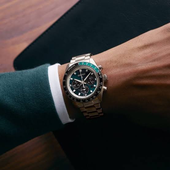 Orologio Seiko Prospex HBJ003P1 Speedtimer cronografo solare uomo 41 mm-2b Gioielli