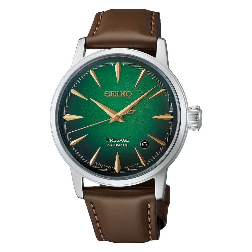 Orologio Seiko Presage HCB002J1 Cocktail Mint Mist automatico uomo 38 mm