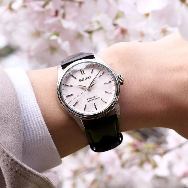 Orologio Seiko Presage HCC003J1 Sakura Iro automatico uomo 38 mm