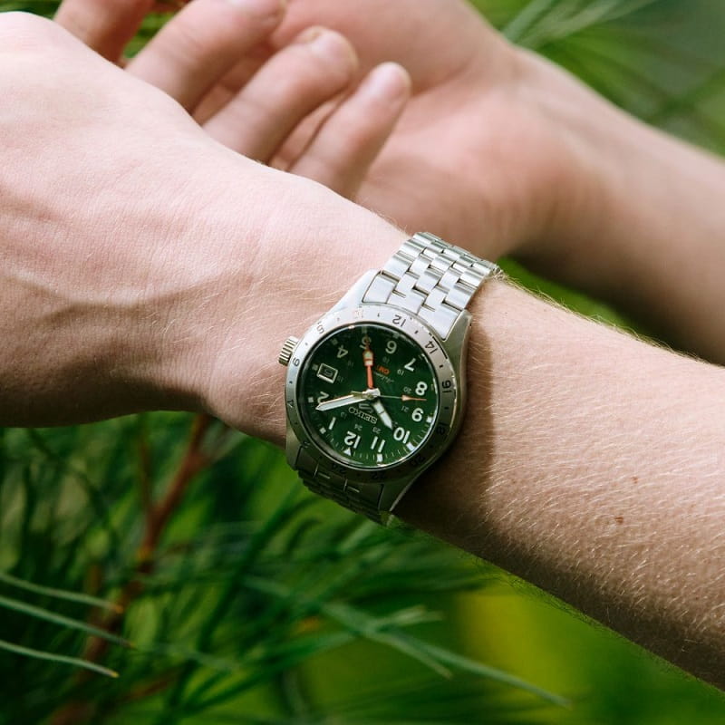 Orologio Seiko 5 HDB001K1 Field GMT automatico uomo 39 mm