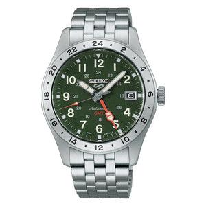 Orologio Seiko 5 HDB001K1 Field GMT automatico uomo 39 mm
