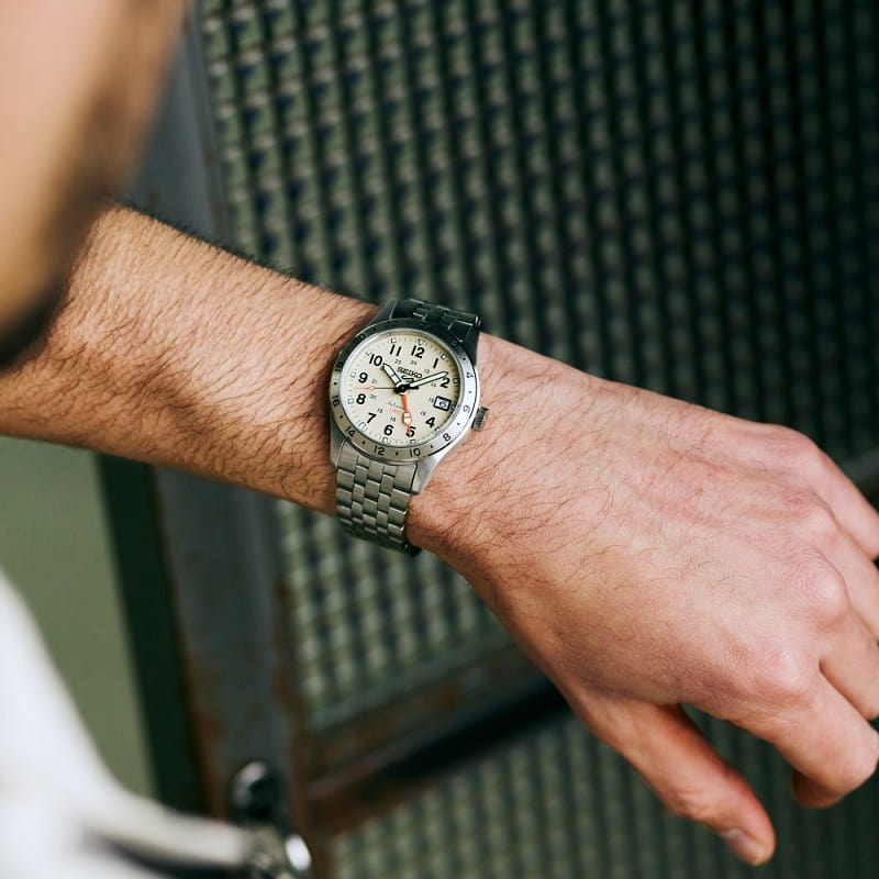 Orologio Seiko 5 HDB002K1 Field GMT automatico uomo 39 mm