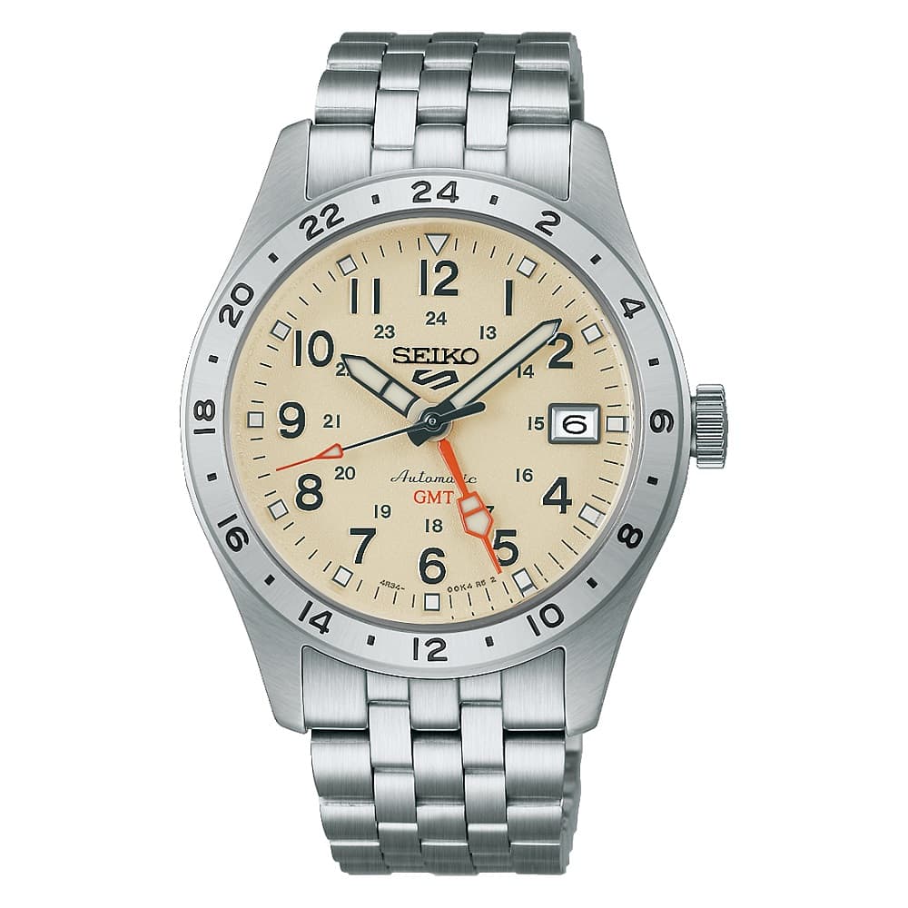 Orologio Seiko 5 HDB002K1 Field GMT automatico uomo 39 mm
