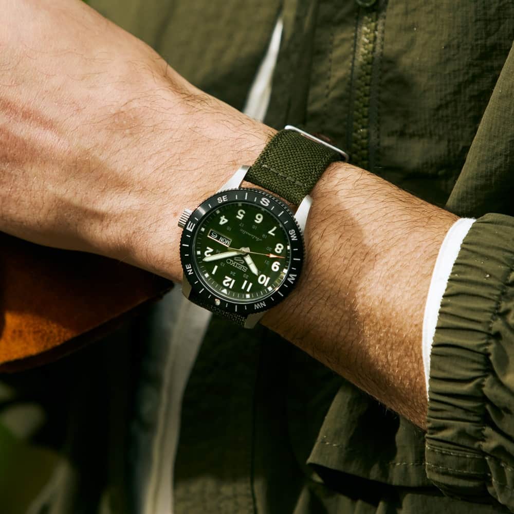 Orologio Seiko 5 HDB008K1 Field automatico uomo 41 mm