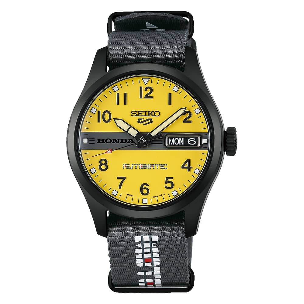 Orologio Seiko 5 HDB010K1 Honda Motocompo Limited Edition uomo 36 mm-2b Gioielli