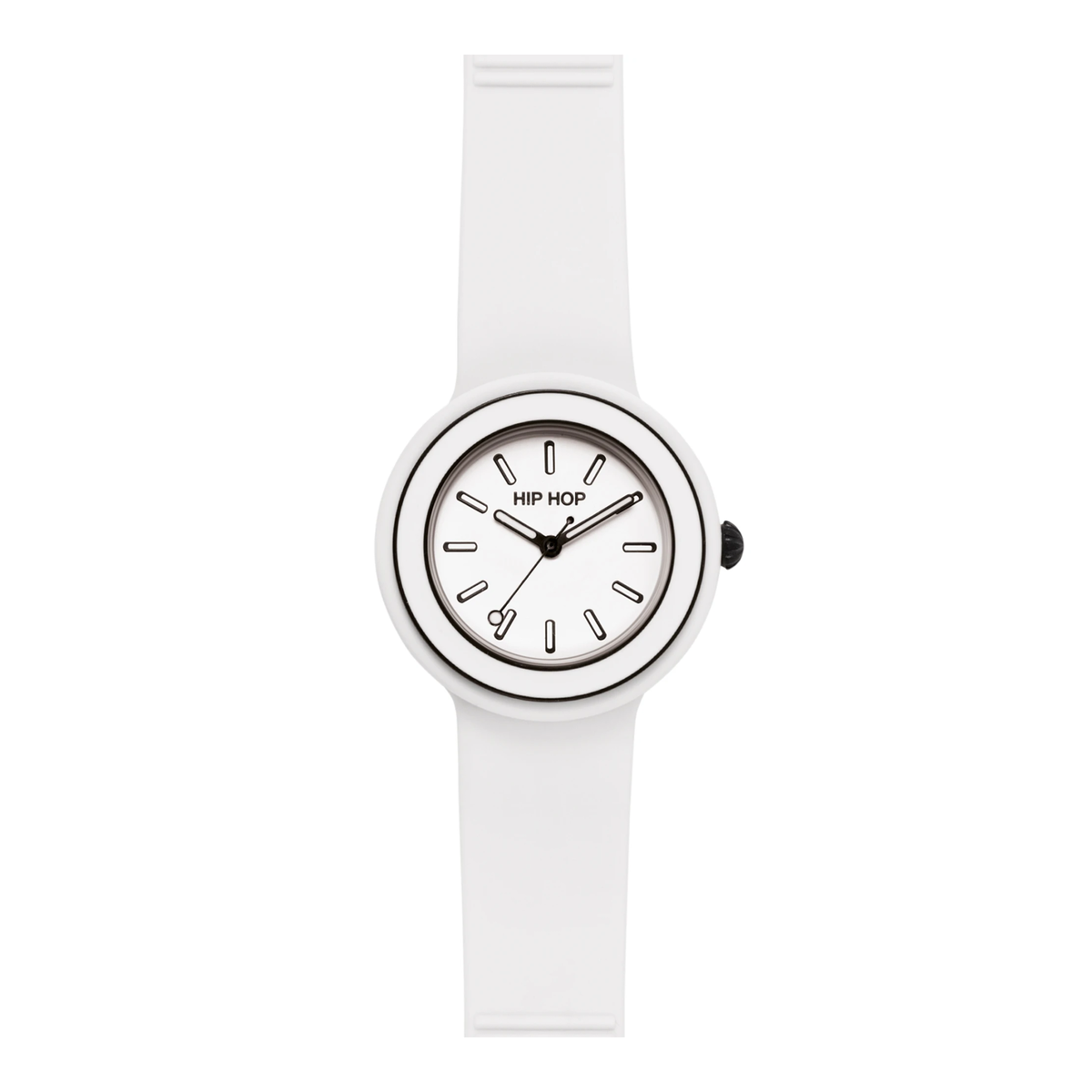 Orologio Hip Hop Hero.Dot Bezel HWU1302 donna 34 mm bianco-2b Gioielli