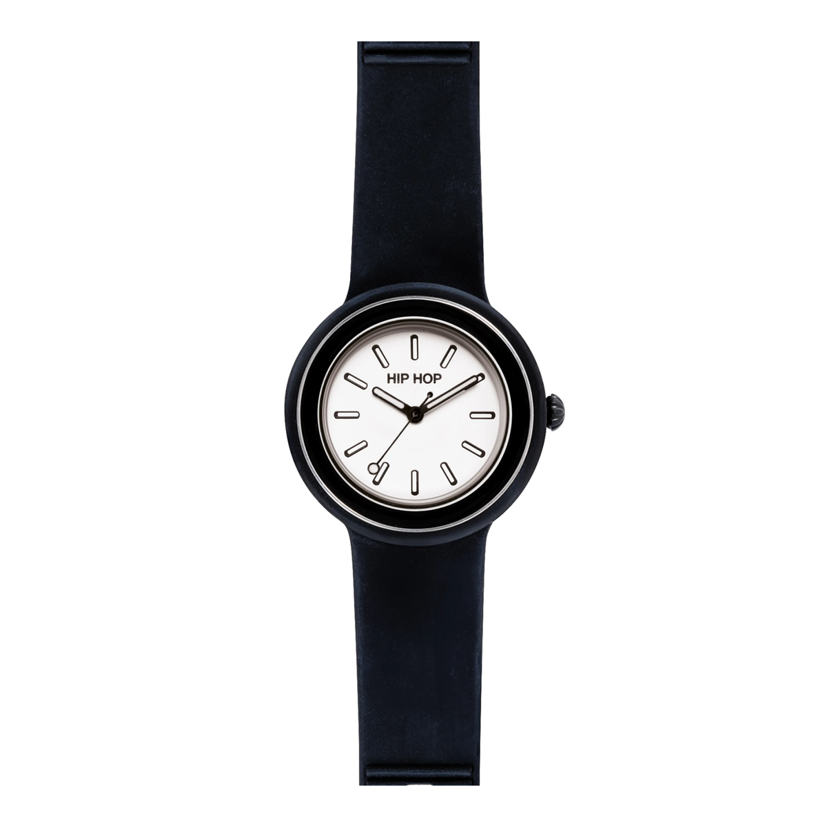 Orologio Hip Hop Hero.Dot Bezel HWU1303 donna 34 mm nero-2b Gioielli