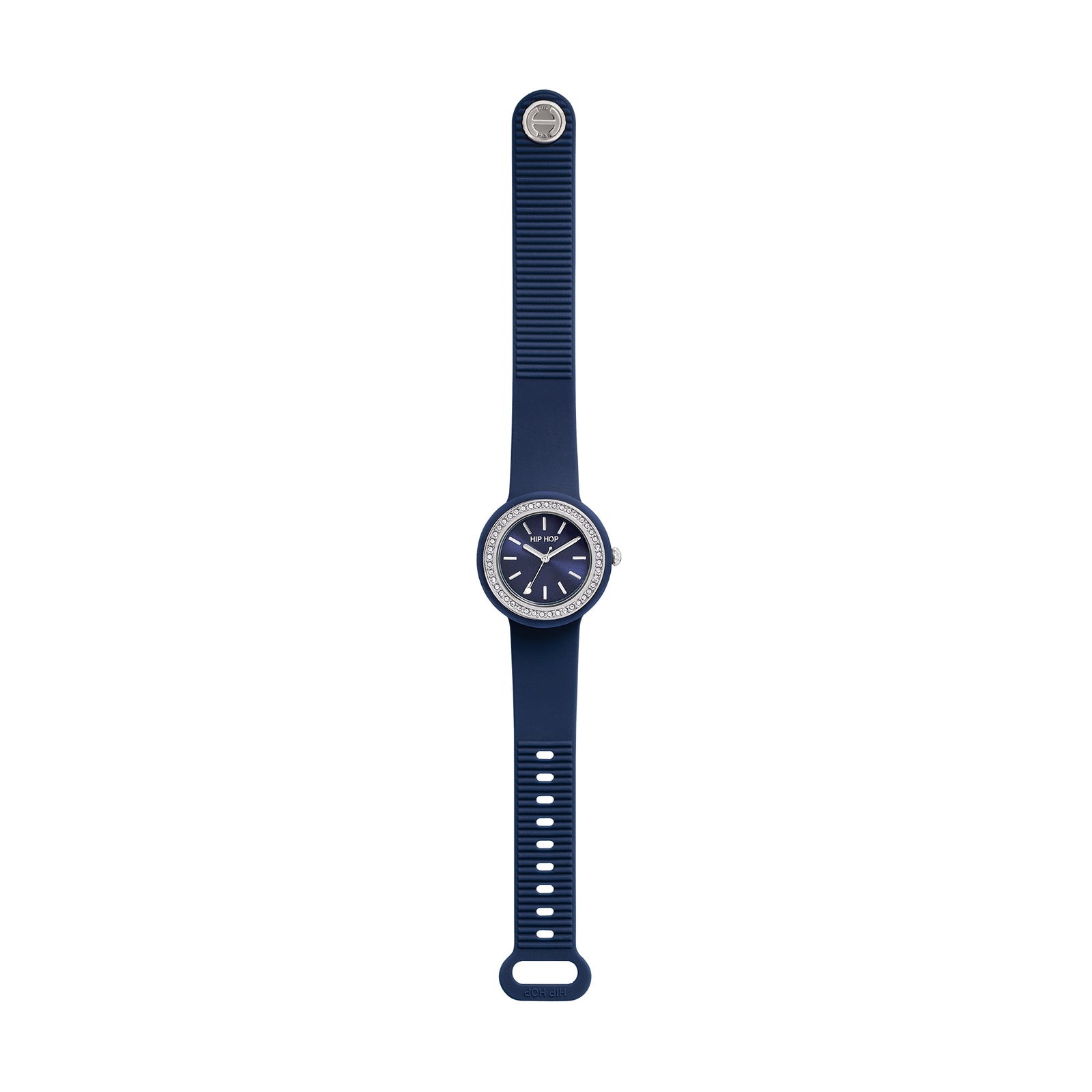 Orologio Hip Hop Hero.Dot Bezel HWU1304 donna 34 mm blu-2b Gioielli