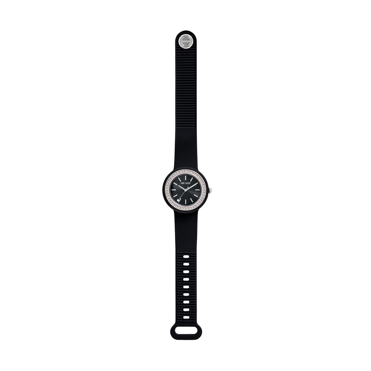 Orologio Hip Hop Hero.Dot Bezel HWU1305 donna 34 mm nero