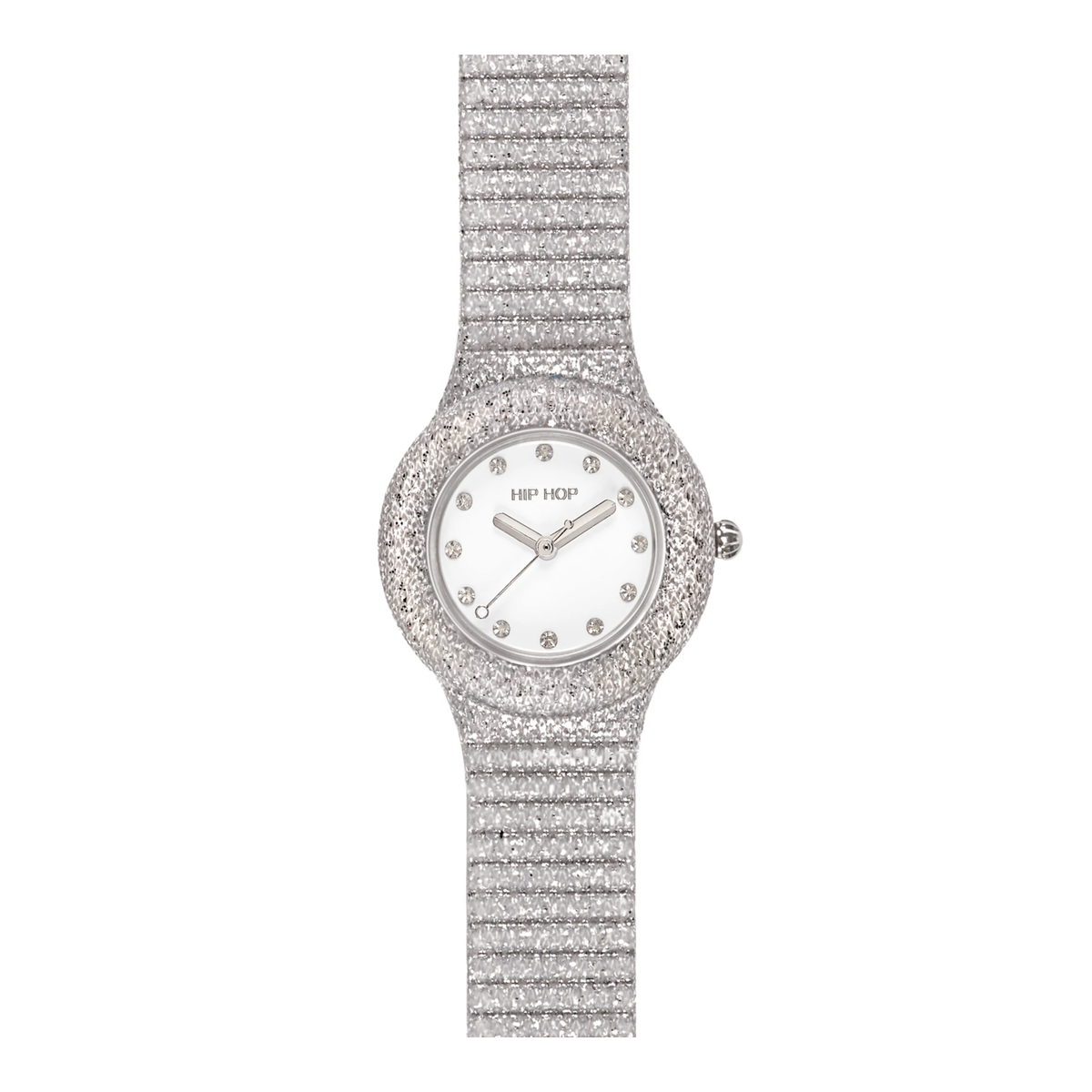 Hip Hop Shimmer Crush HWU1336 Silver