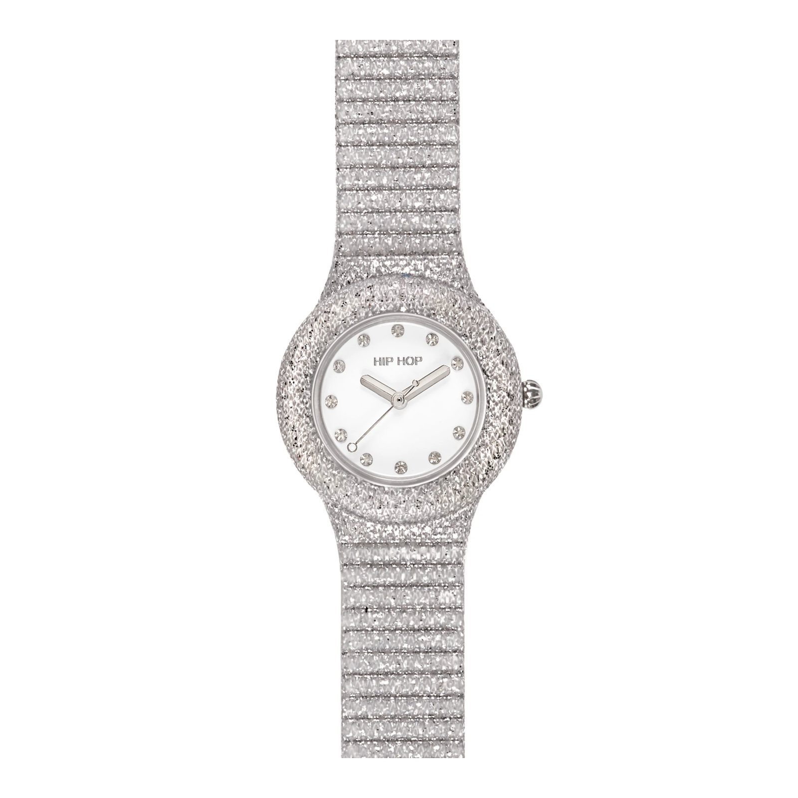 Orologio Hip Hop Shimmer Crush HWU1336 donna 32 mm silver-2b Gioielli