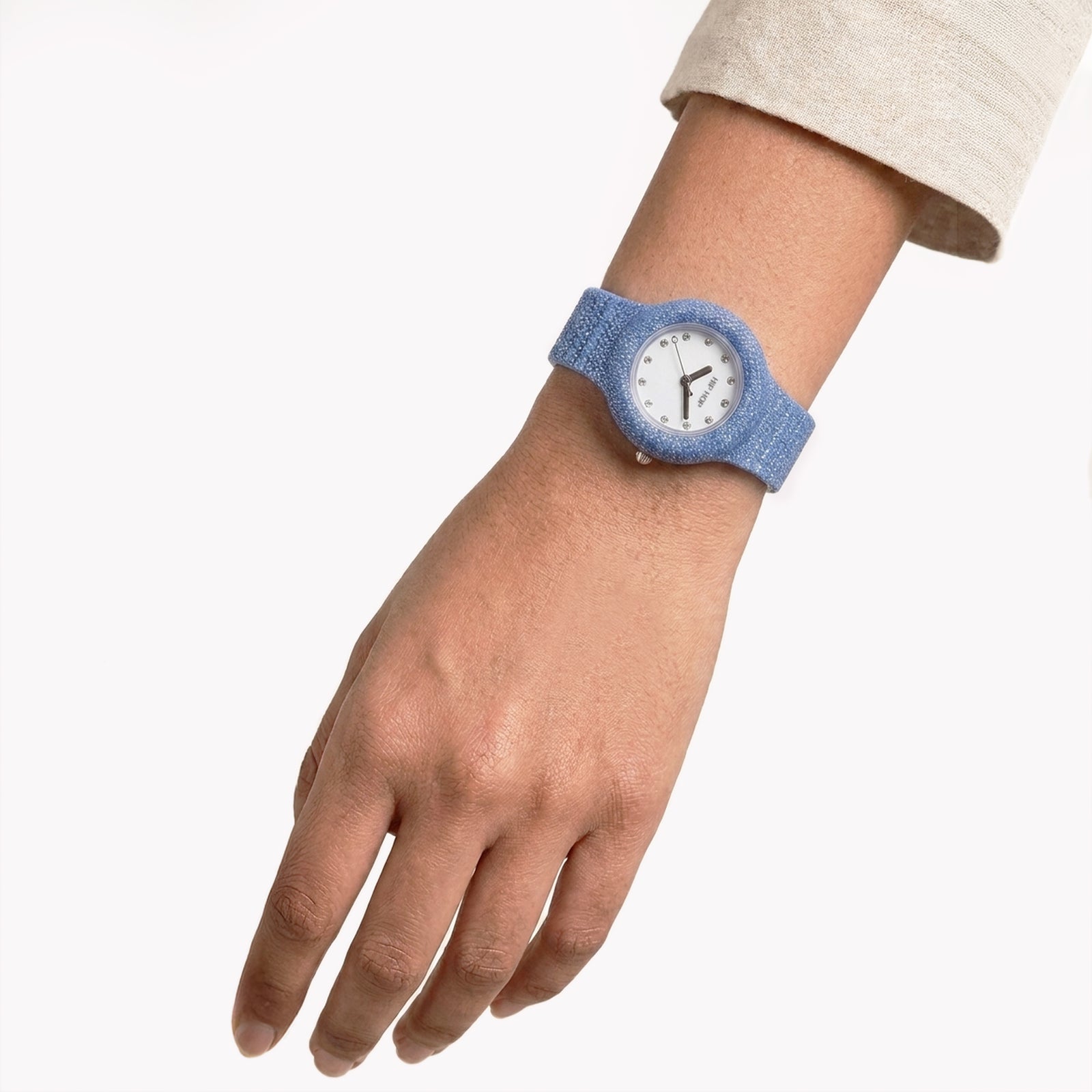 Orologio Hip Hop Shimmer Crush HWU1337 donna 32 mm blu-2b Gioielli