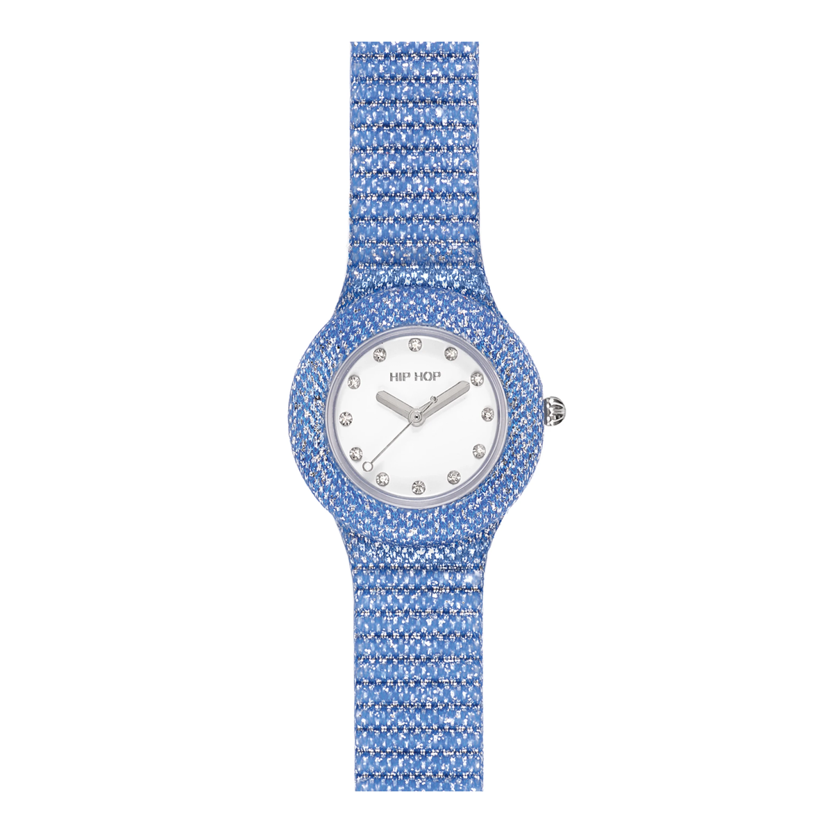 Orologio Hip Hop Shimmer Crush HWU1337 donna 32 mm blu-2b Gioielli