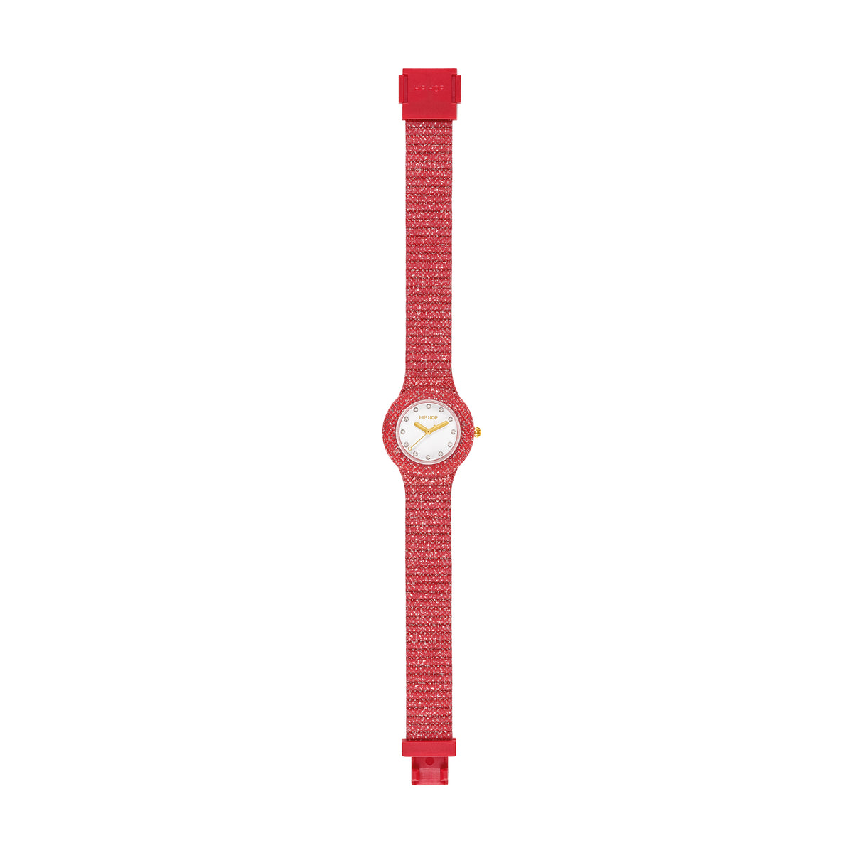 Orologio Hip Hop Shimmer Crush HWU1338 donna 32 mm rosso