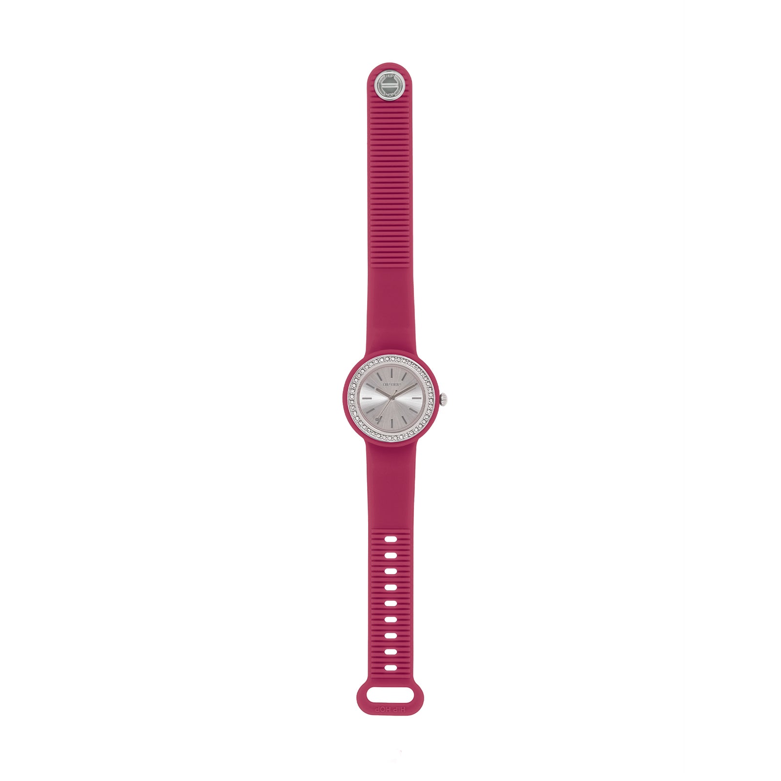 Orologio Hip Hop Hero.Dot Bezel HWU1342 donna 34 mm lampone-2b Gioielli