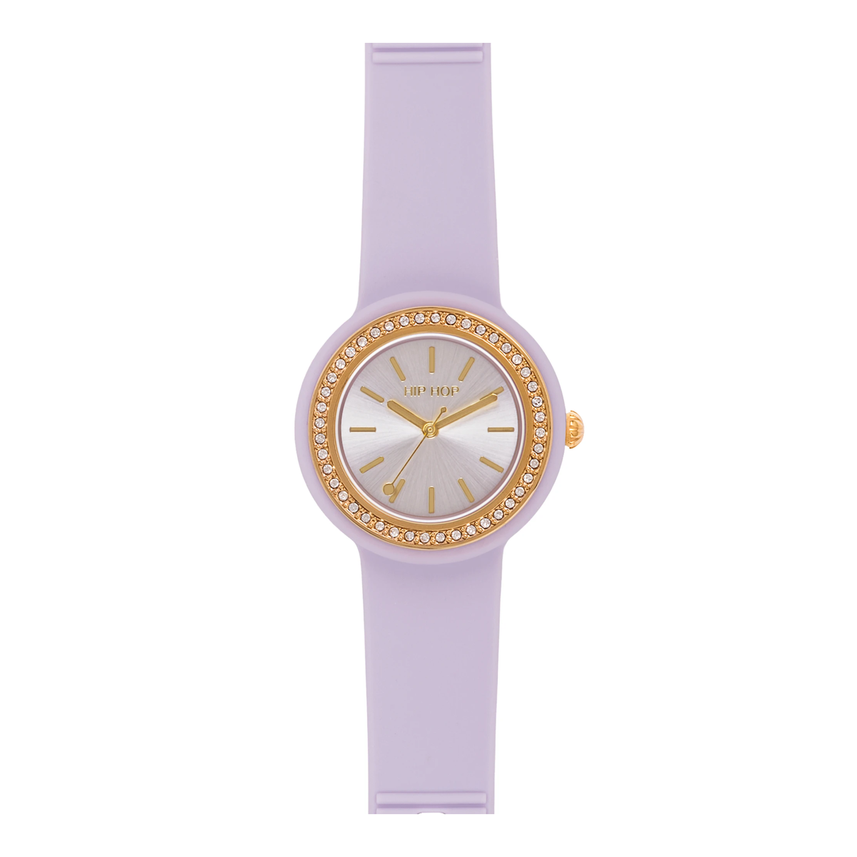 Orologio Hip Hop Hero.Dot Bezel HWU1343 donna 34 mm lilla-2b Gioielli