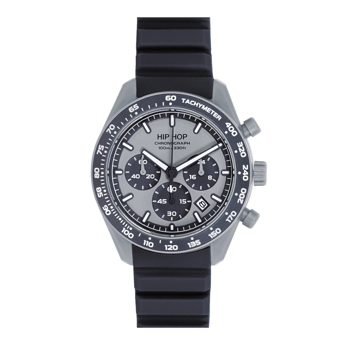 Orologio Hip Hop XT10 HWU1344 cronografo uomo 42 mm grigio-2b Gioielli