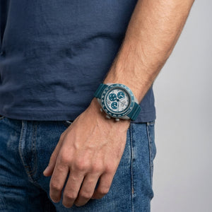 Orologio Hip Hop XT10 HWU1345 cronografo uomo 42 mm blu