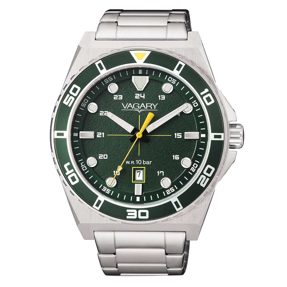 Orologio Vagary by Citizen Aqua39 IB9-310-41 uomo 42 mm-2b Gioielli