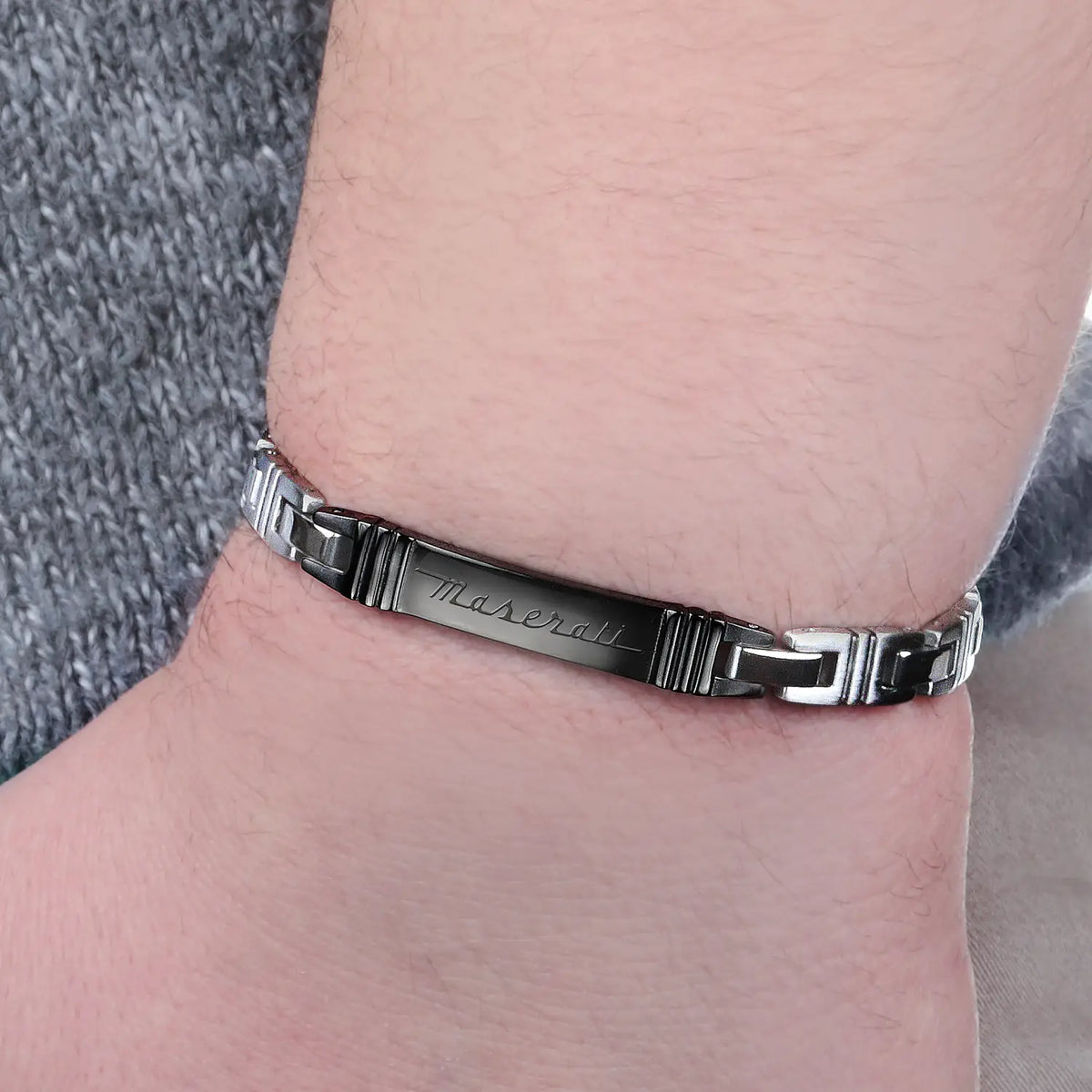 Bracciale Maserati JM218AMF01 uomo-2b Gioielli