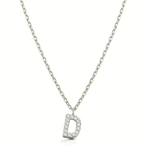 Collana Kulto925 K925-204 Lettera D argento donna-2b Gioielli