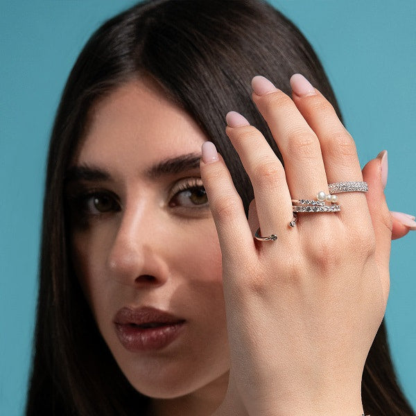 Anello Kulto925 KR925-062 argento donna-2b Gioielli