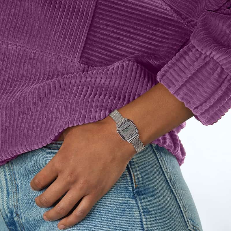 Casio Orologio Donna | Quarzo, Cassa In Acciaio 31mm, Vetro Minerale, Cinturino Milanese Regolabile