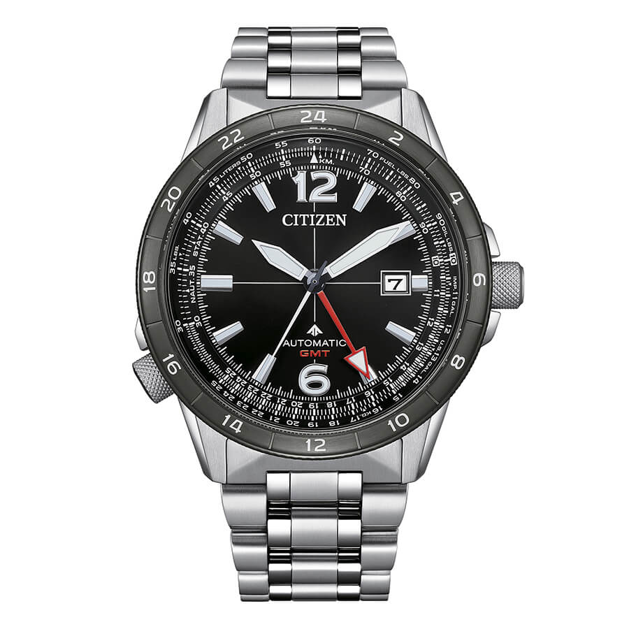 Orologio Citizen Promaster NB6046-59E Sky GMT Mechanical uomo 44 mm-2b Gioielli