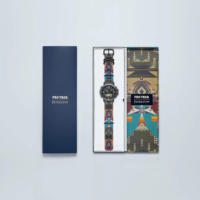 Orologio Casio Pro Trek Pendleton PRG-601PE-5ER uomo-2b Gioielli