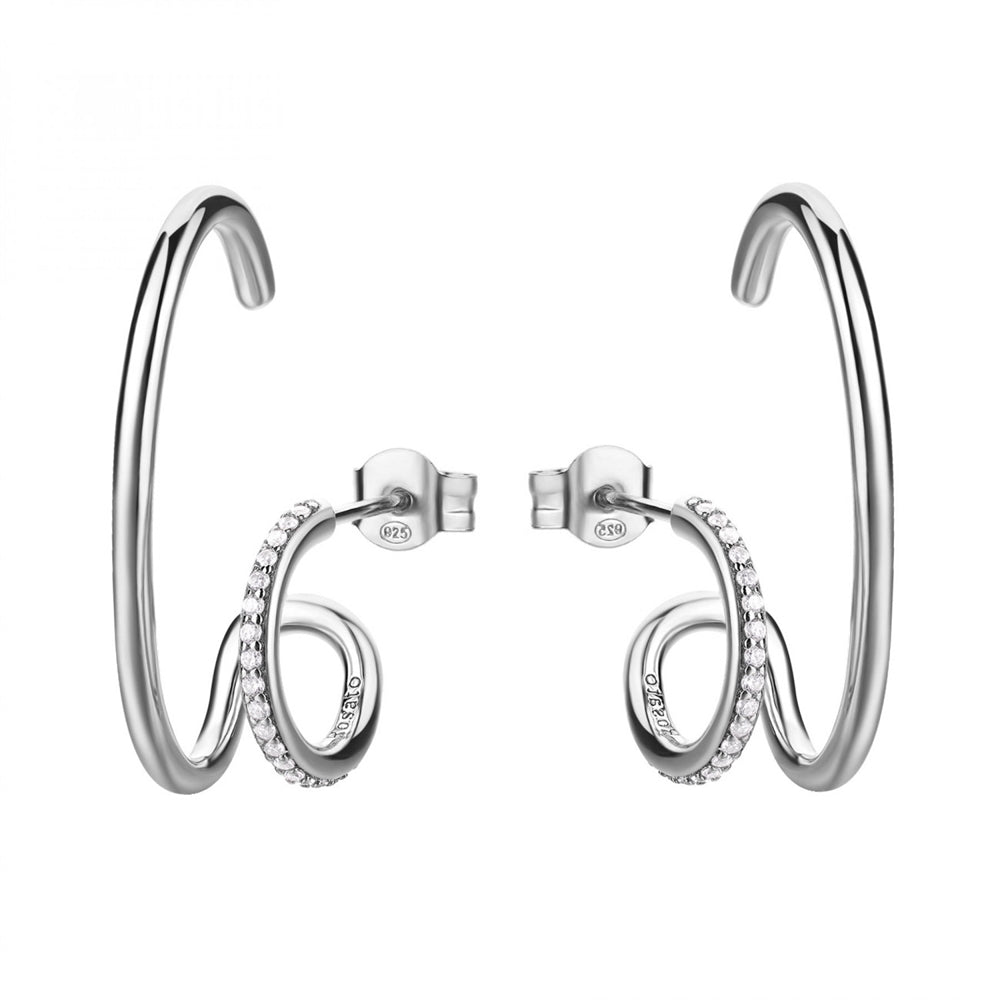 Orecchini Rosato Bianca argento donna RZBI46-2b Gioielli