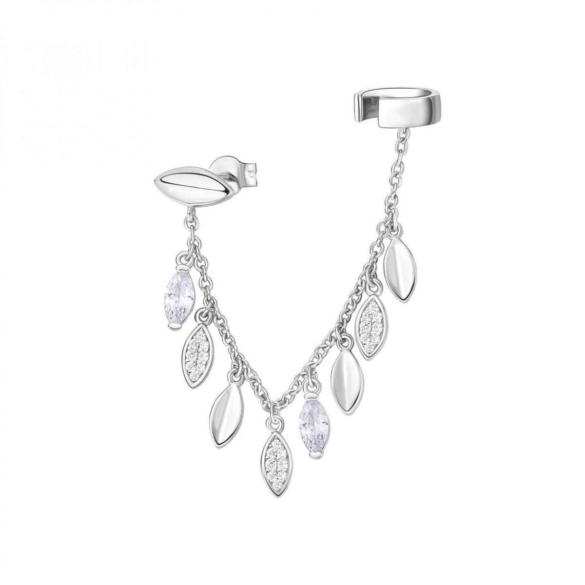 Monorecchino Rosato Gaia argento donna RZGA54-2b Gioielli