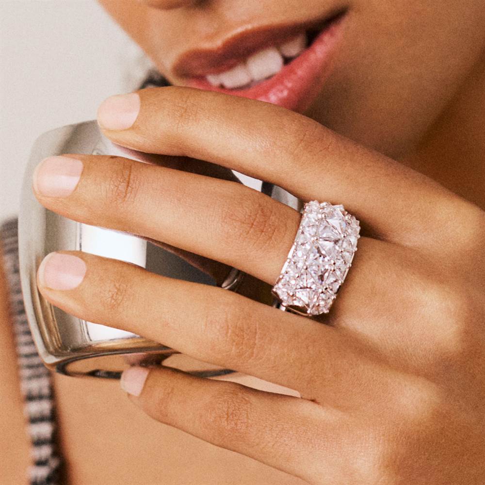 Anello Rosato Vittoria argento donna RZVT33C misura 16-2b Gioielli