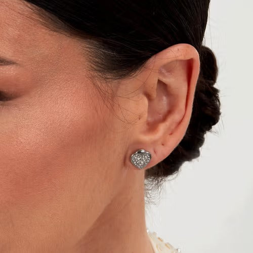Morellato Orecchini da donna in acciaio, collezione Istanti, Cuore