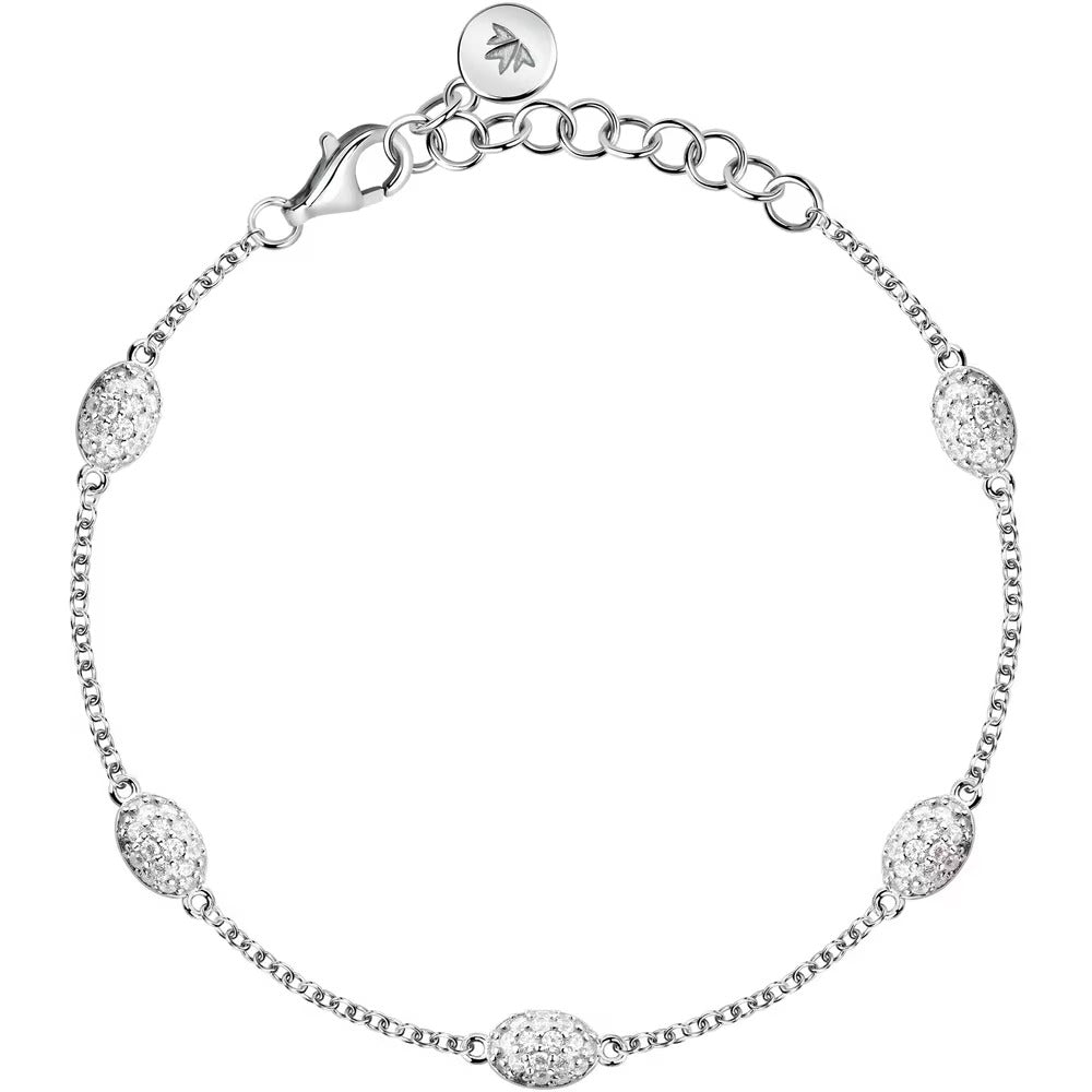 Bracciale Morellato Pavè SAZB07 argento donna-2b Gioielli