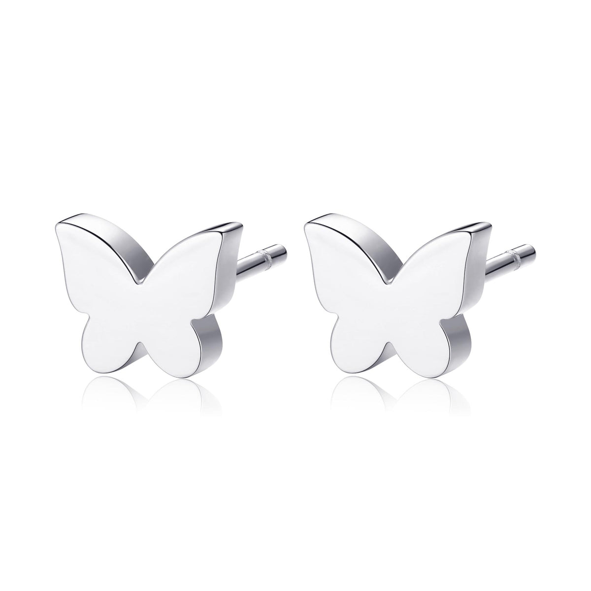 Orecchini S'Agapõ Click SCK156 donna acciaio 316L farfalla 7 mm-2b Gioielli