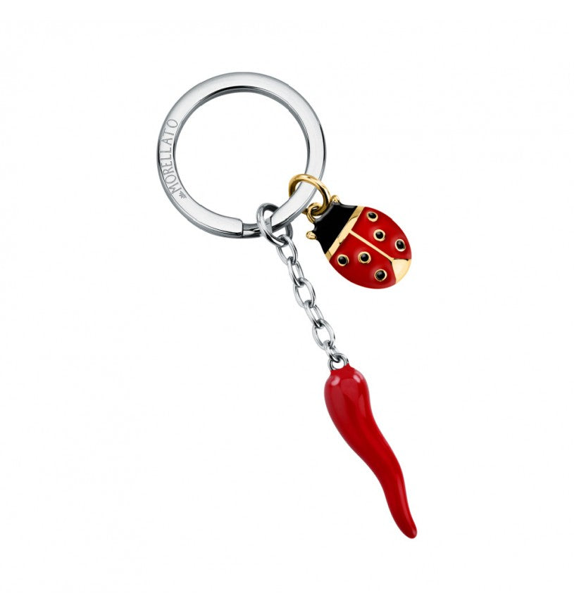 Portachiavi Morellato SD7180 donna cornetto coccinella-2b Gioielli