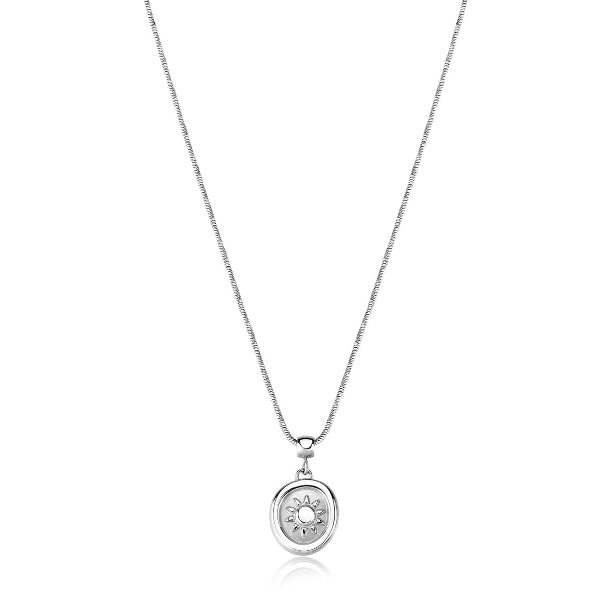 Collana S'Agapõ Feelings SFE42 donna acciaio 316L sole-2b Gioielli