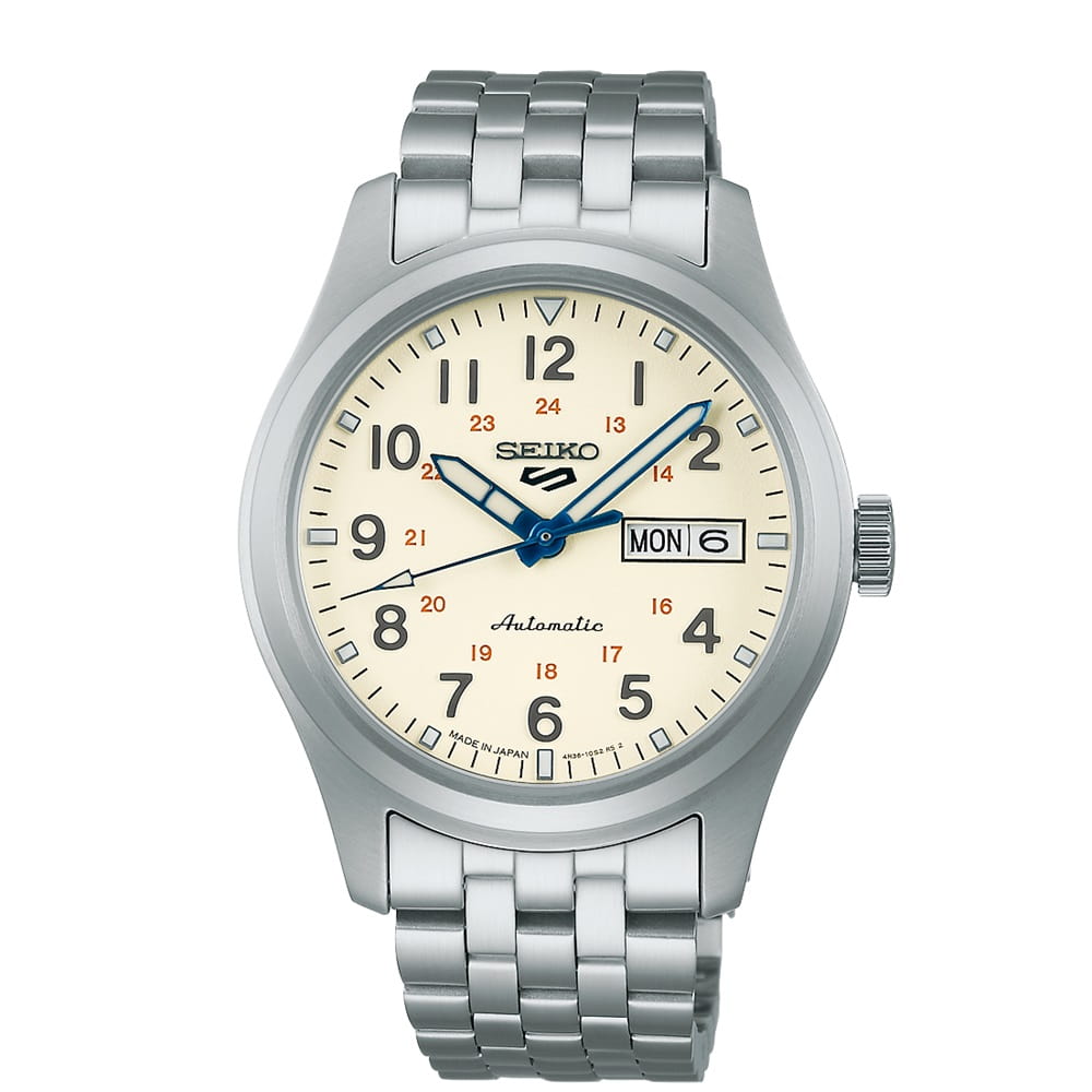 Orologio Uomo Seiko Automatico 5 Sports SRPD53K1 Cassa in Acciaio Orologio Uomo Seiko Automatico 5 Sports SRPD53K1 Cassa in Acciaio