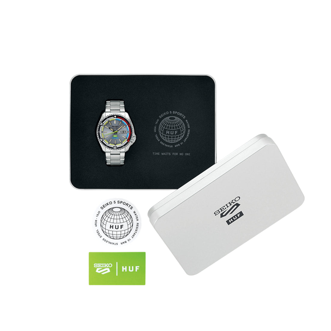 Orologio Seiko 5 SRPL33K1 HUF Limited Edition 42 mm-2b Gioielli
