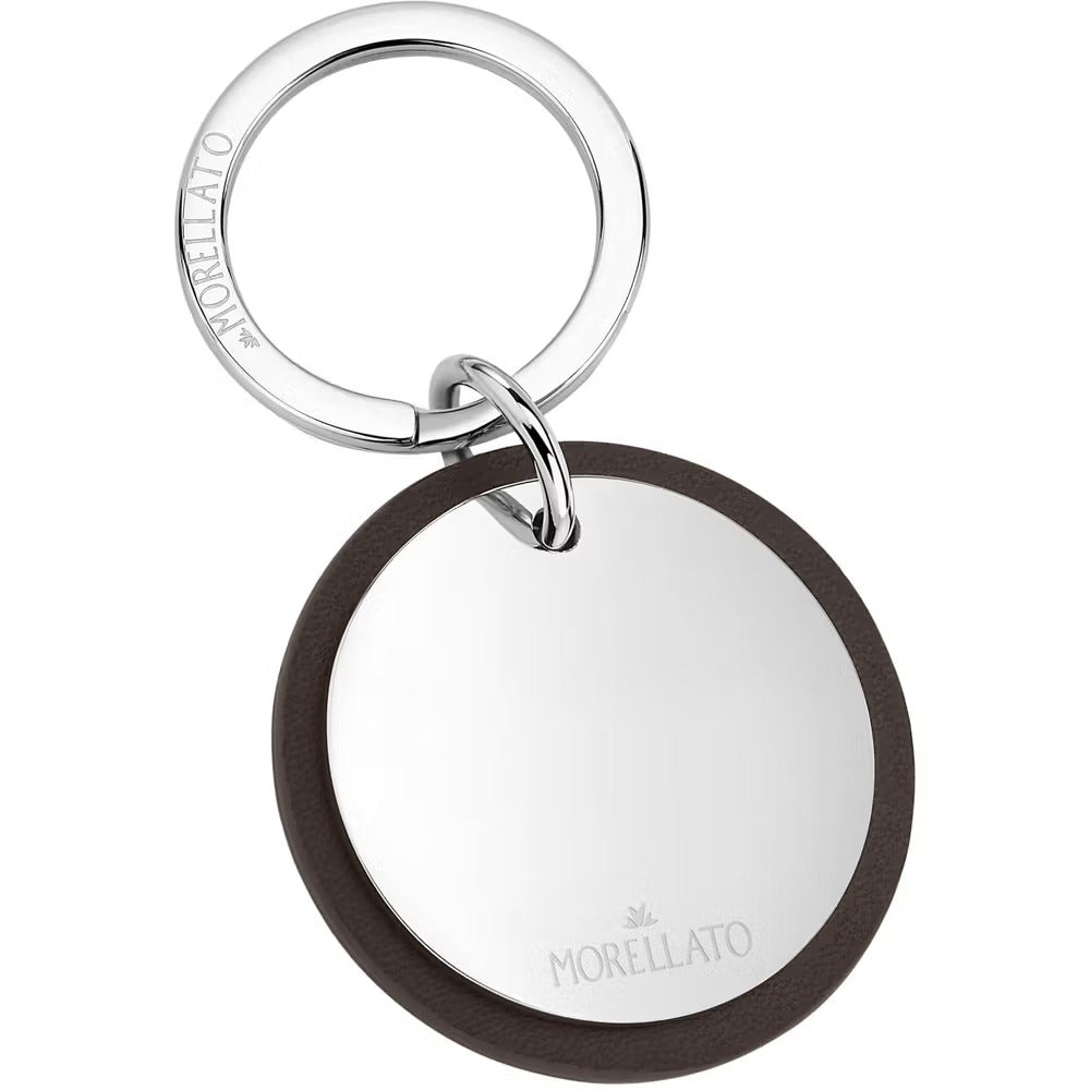 Portachiavi Morellato SU0721 uomo piastrina tonda-2b Gioielli