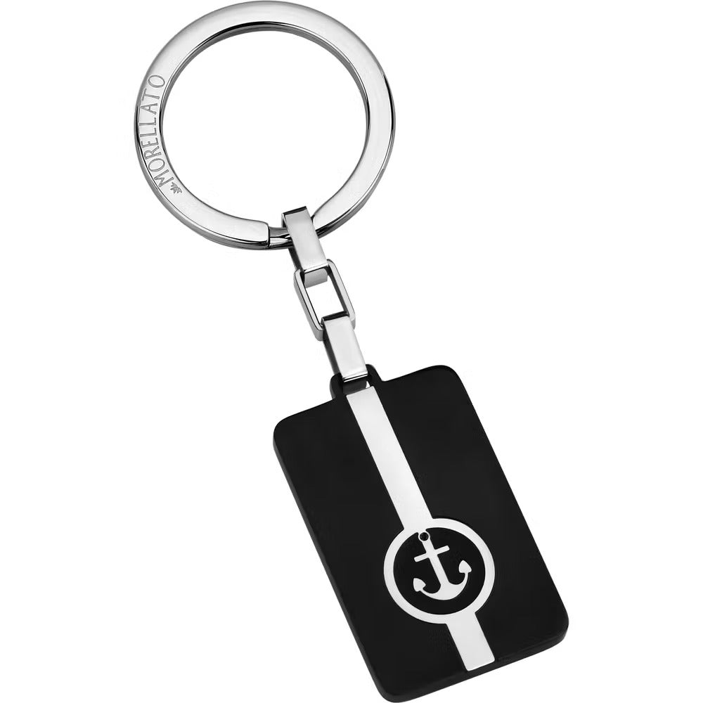 Portachiavi Morellato SU8902 piastrina àncora uomo-2b Gioielli