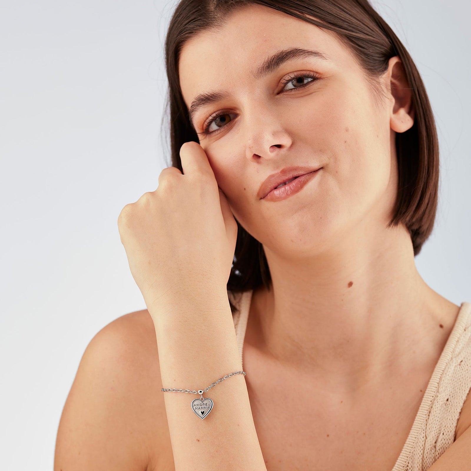 Bracciale S'Agapõ DUH DUH SUH16 – Amore di mamma, acciaio-2b Gioielli