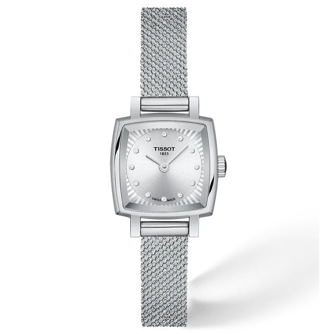 Orologio Tissot Lovely Square T058.109.11.036.00 donna diamanti 20 mm
