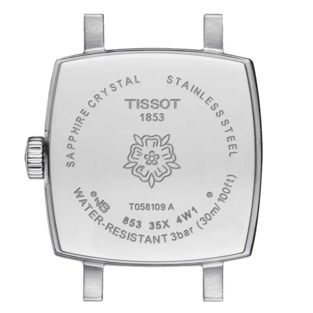 Orologio Tissot Lovely Square T058.109.11.036.01 donna diamanti 20 mm-2b Gioielli