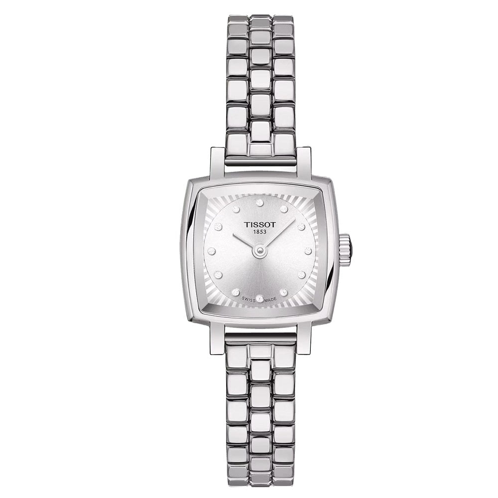 Orologio Tissot Lovely Square T058.109.11.036.01 donna diamanti 20 mm-2b Gioielli