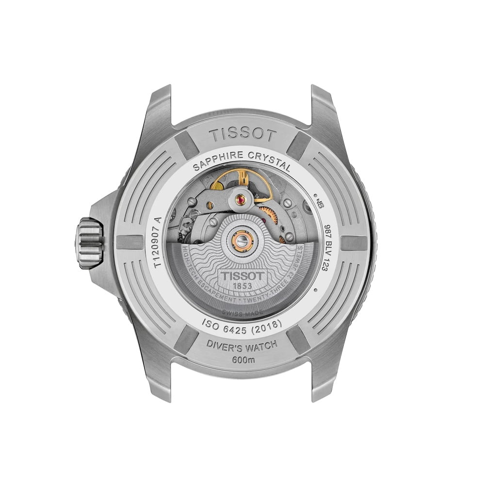 Orologio Tissot Seastar 2000 T120.907.11.051.00 automatico uomo 44 mm
