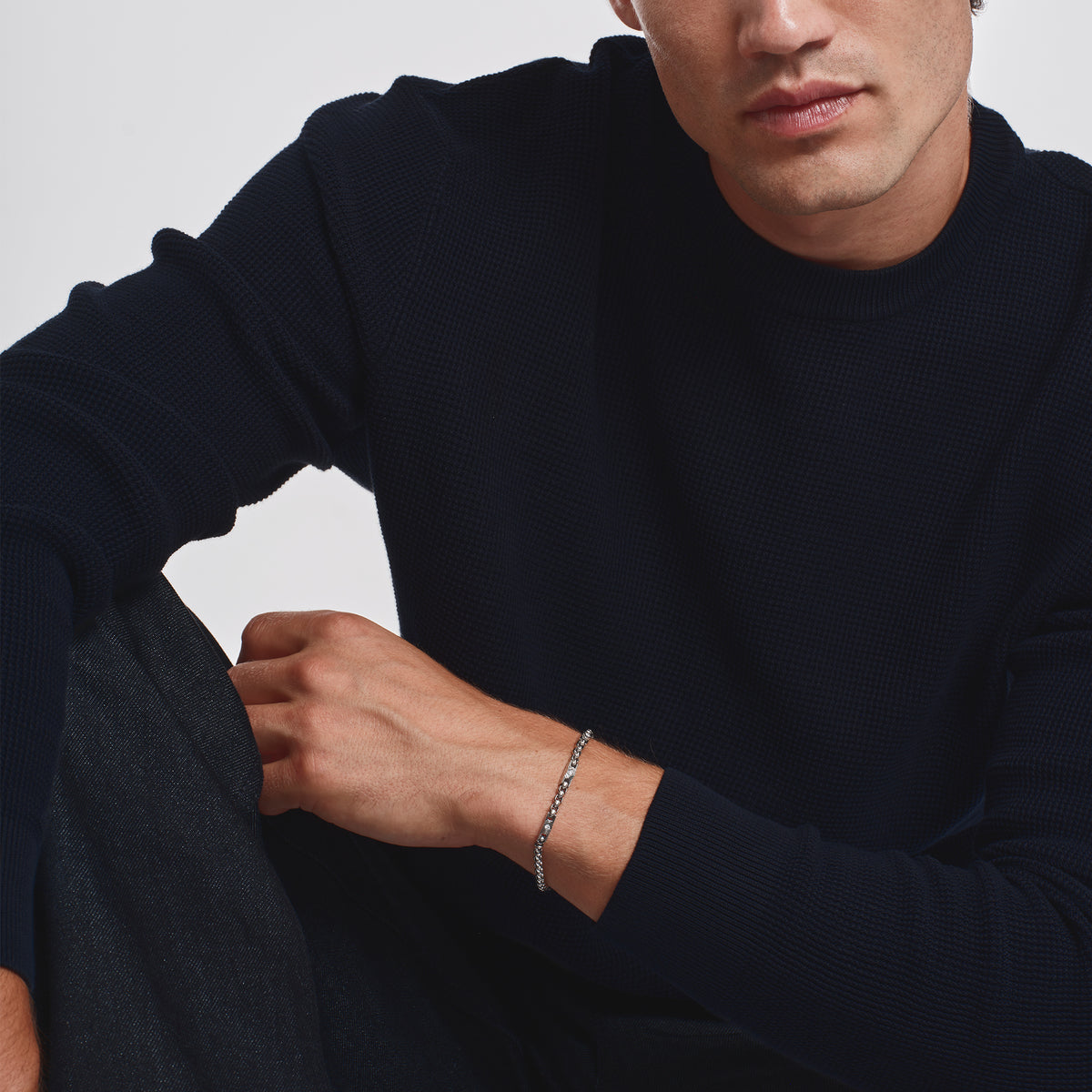 Bracciale Breil Eterna TJ4167 uomo acciaio 19–21 cm