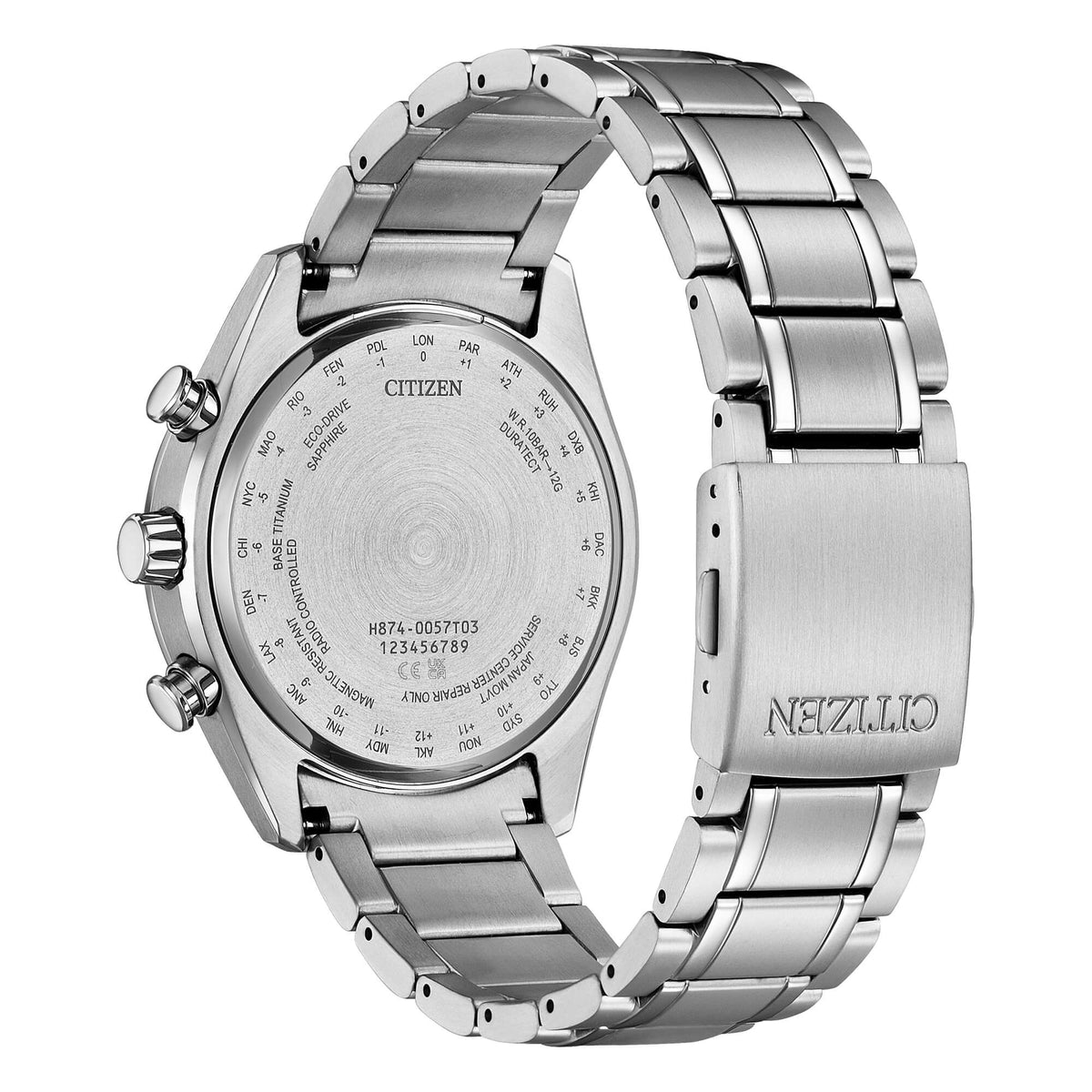 Orologio Citizen Tsuki-yomi Moon Phase BY1010-81X Super Titanium-2b Gioielli