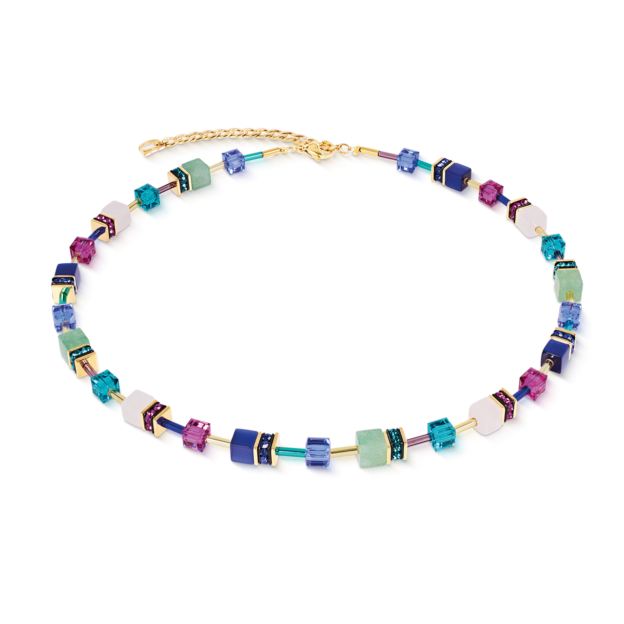 Collana Coeur de Lion GeoCUBE Iconic Precious Gem Harmony 4905101561-2b Gioielli