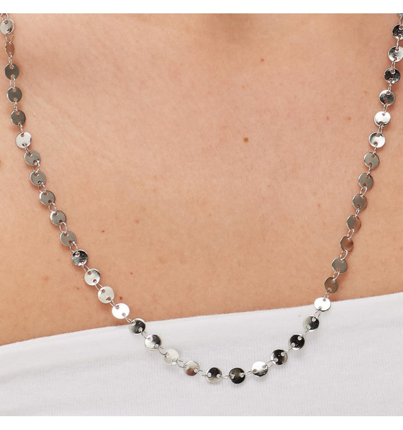 Collana lunga S’Agapõ Chunky SHK87 donna a dischetti